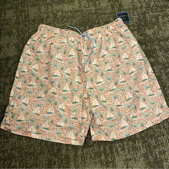 TailorByrd Boats Print Swim Trunks - Picture 4 of 9